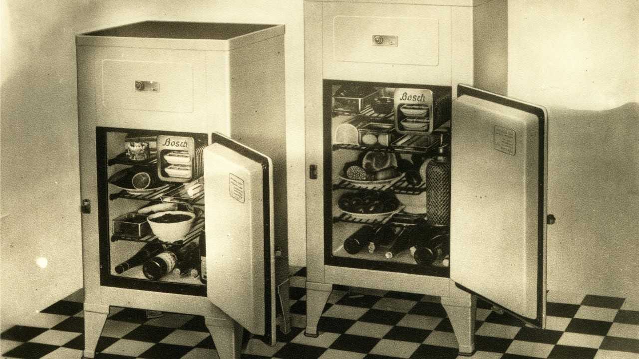 تبلیغات اولین یخچال بوش